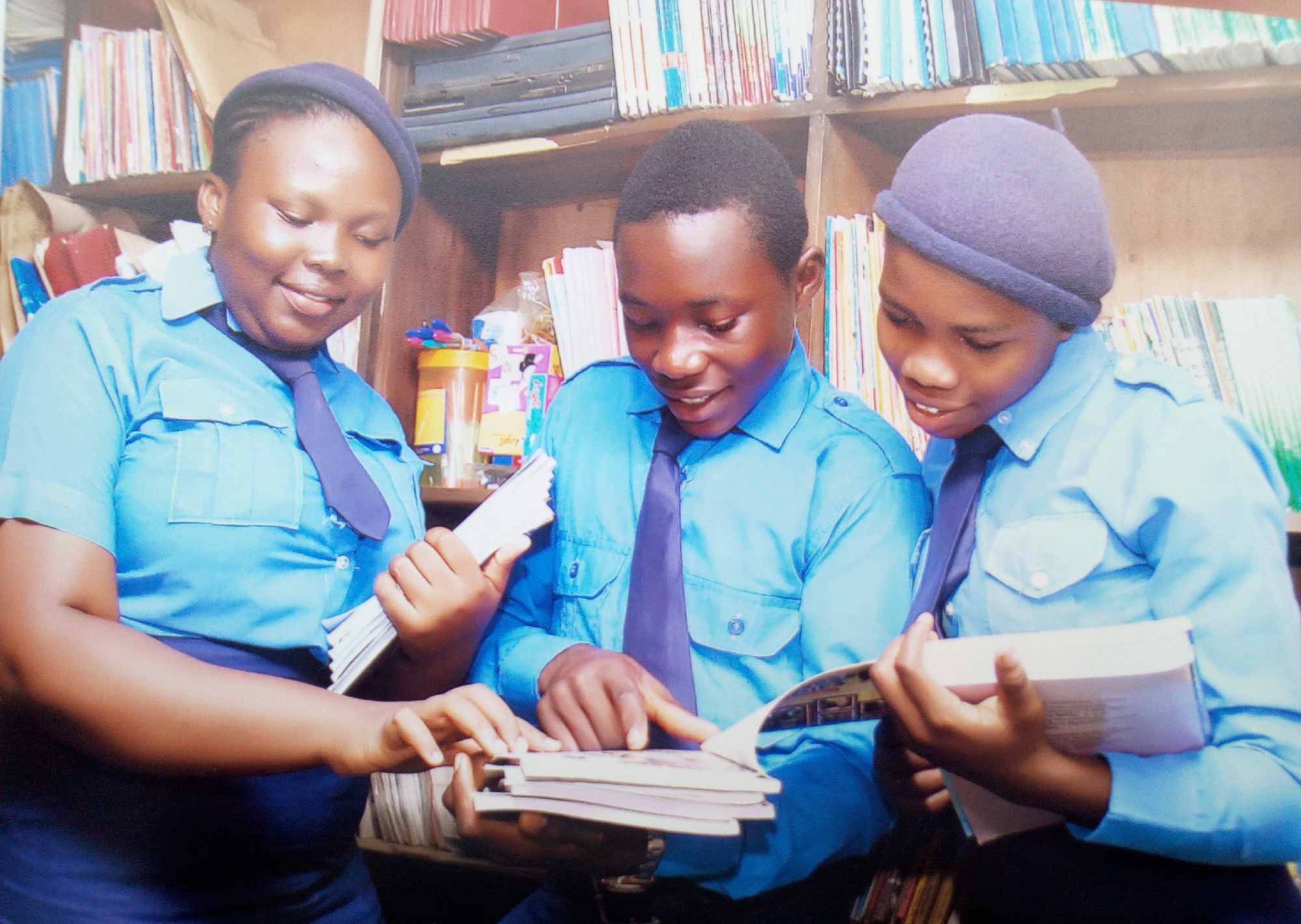 Students In Library